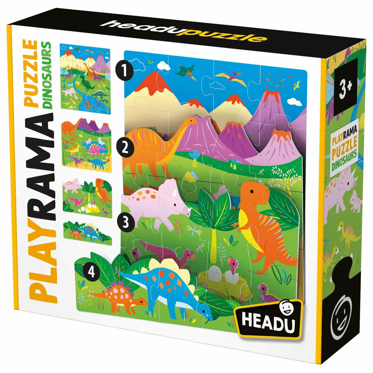 Playrama Puzzle Dinosaurs - HEADU