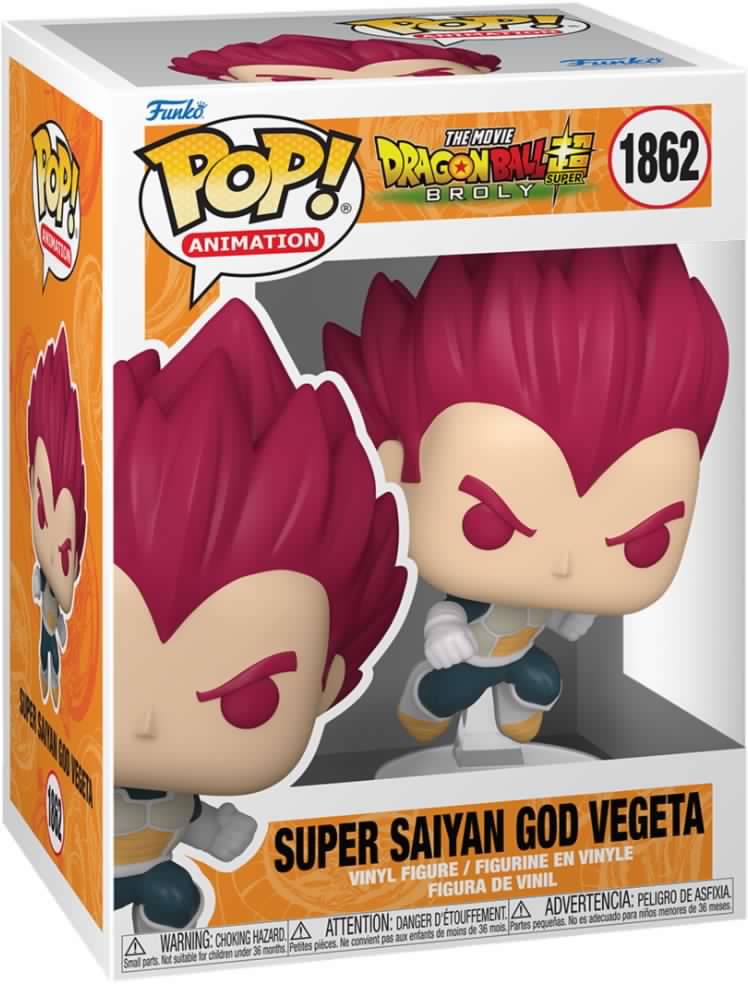 Funko Pop Dragon Ball 1862 Ssg Vegeta 9 Cm