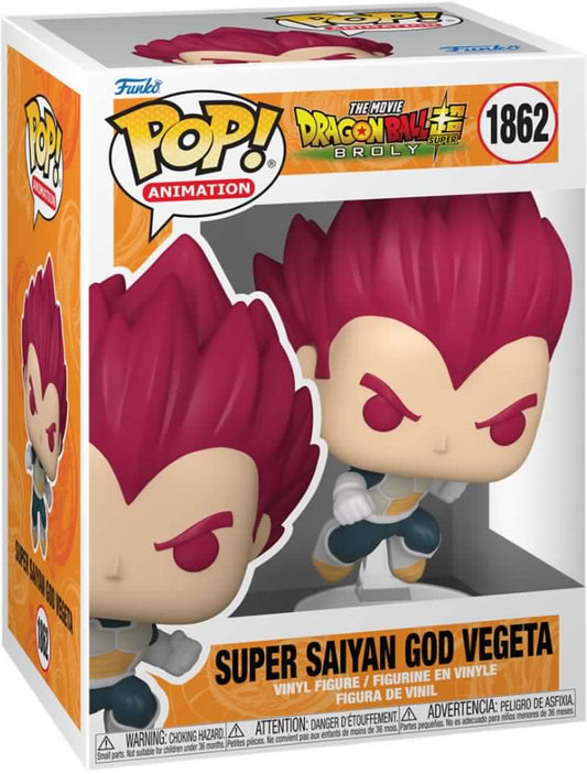 Funko Pop Dragon Ball 1862 Ssg Vegeta 9 Cm