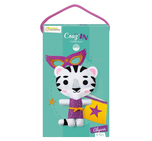 Avenue Mandarine Naaien Knutselpakket Maxi Couz'in Tiger Alyssa