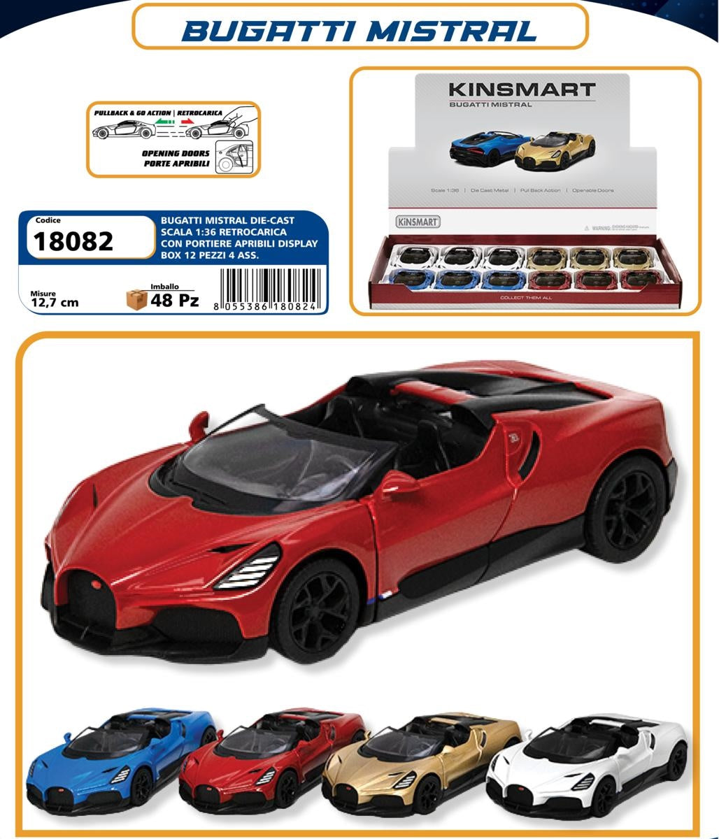 Easy Toys 1 Auto Die-Cast 1/32 Bugatti Mistral