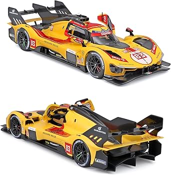 Bburago Ferrari 499 P 24H LMH Hypercar 2025 1:64 #51 #83