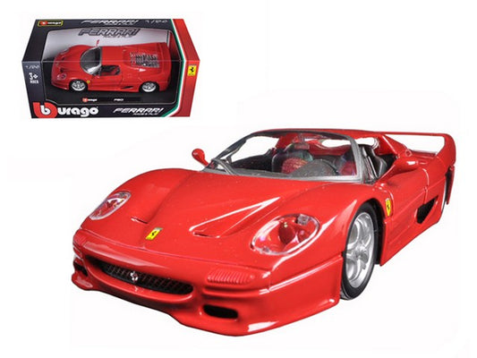 Burago Ferrari F50 1:24 Diecast Modellino Auto Race and Play