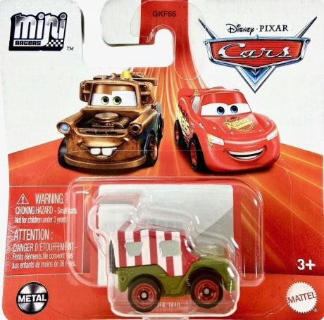 Mattel Disney Cars Disney Pixar Cars Mini Racers Sarge