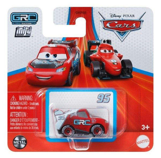 Cars. Mini racers Mikroauto Lightning McQueen HXY53 - Mattel