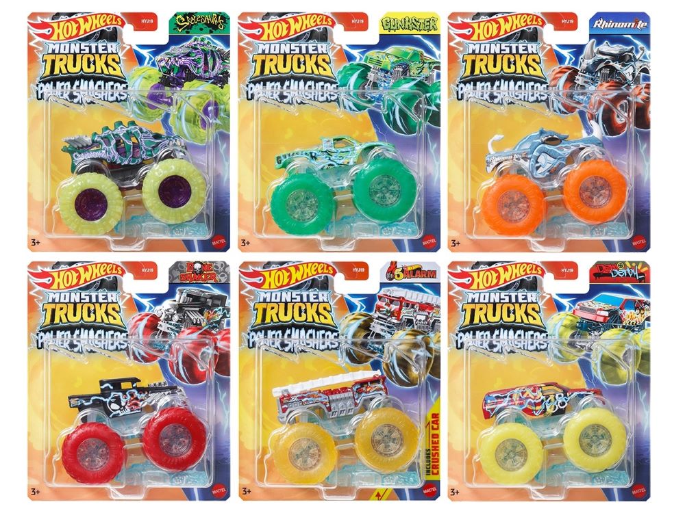 Hot Wheels Monster Trucks Power Smashers 1:64