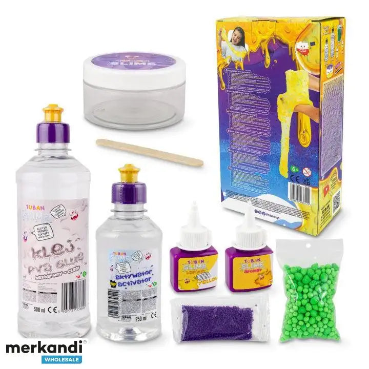 Tuban Slime DIY Kit - Sensory Slime - 6 in 1