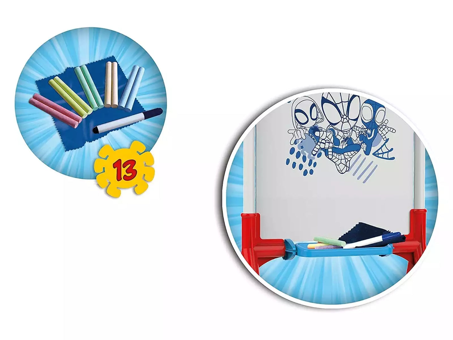 Spidey e i suoi fantastici amici 2 in 1 Lavagna Chicos 53033