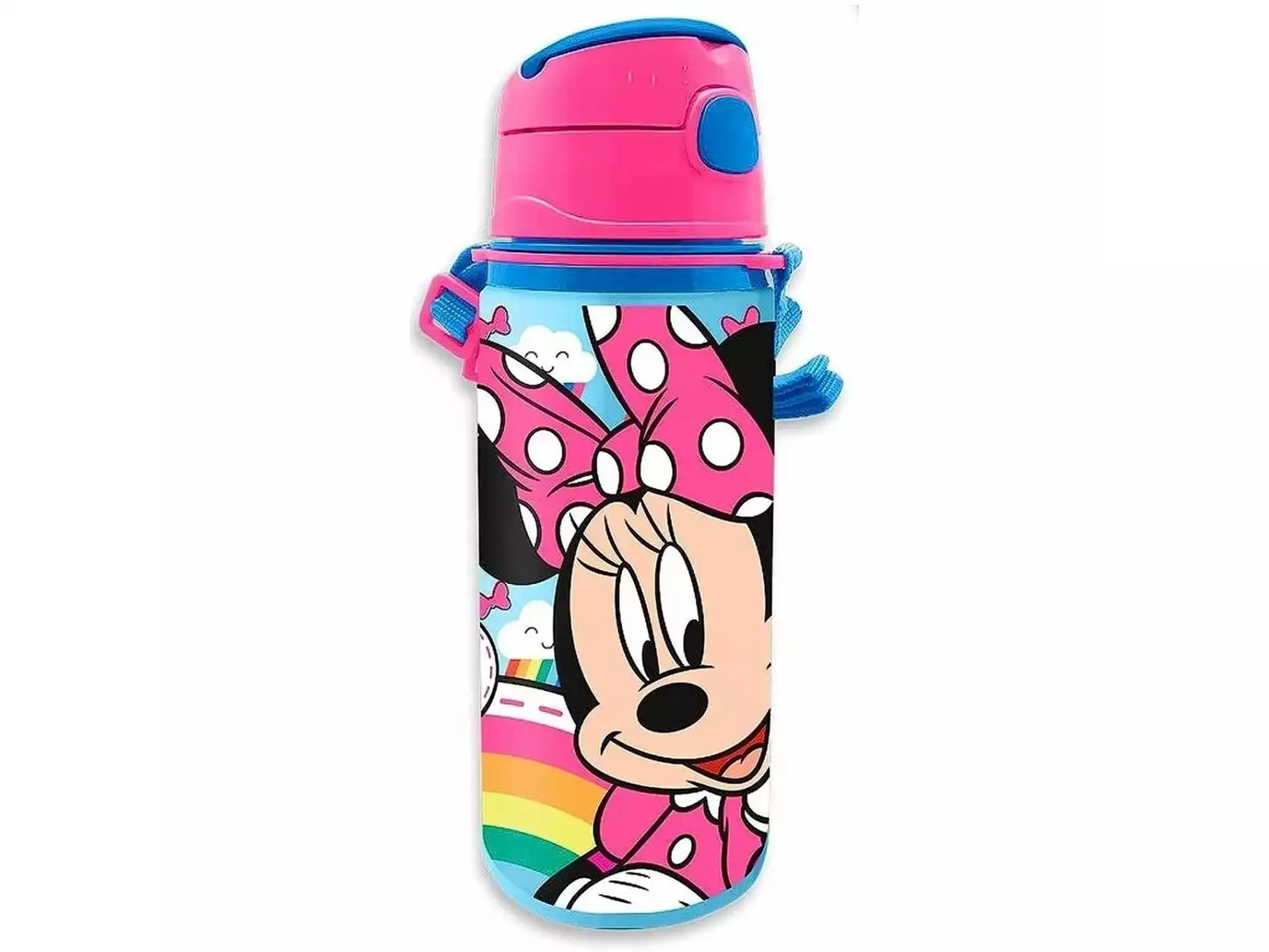 Borraccia In Alluminio Con CANNUCCIA MINNIE