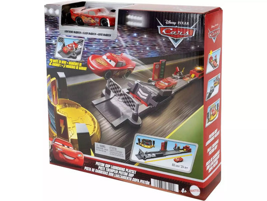Cars Pista da Corsa con Lanciatore Piston Cup