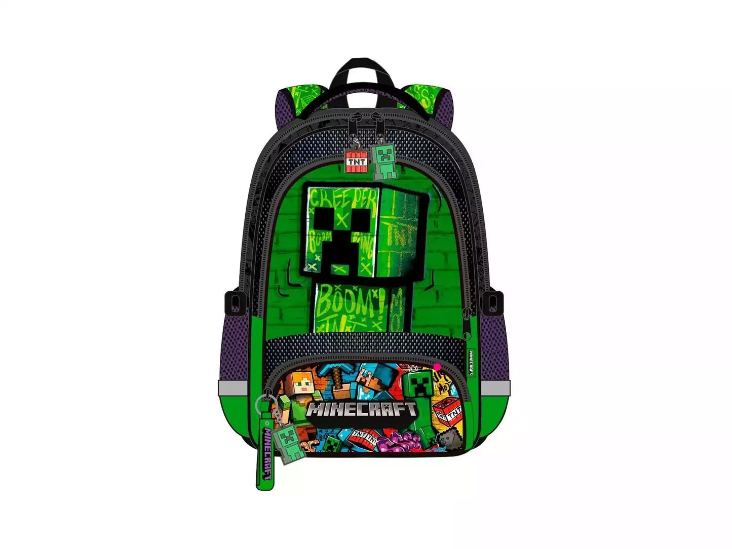Zaino 42 Cm Minecraft