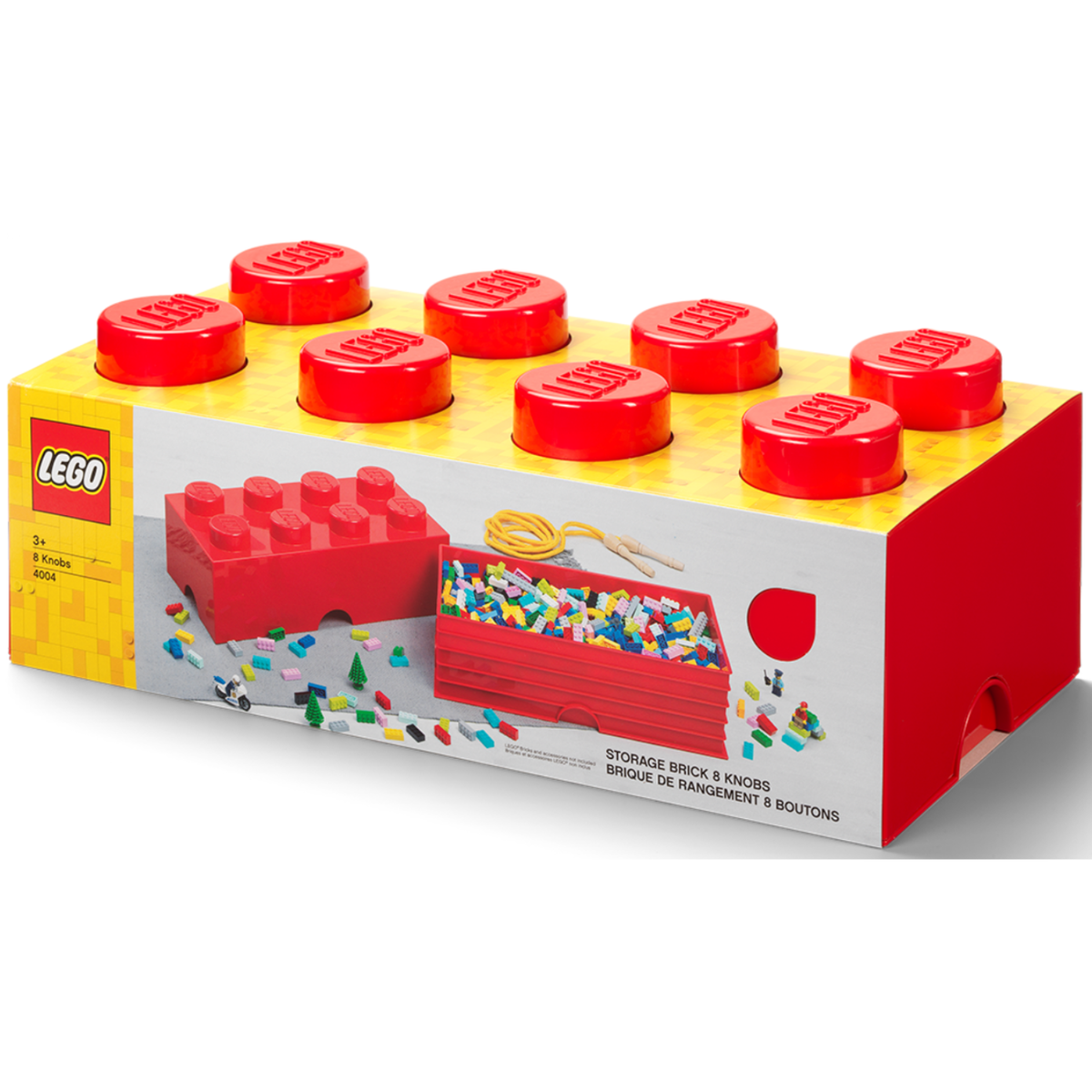 LEGO Storage Brick 8 Rosso