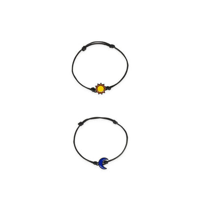 Legami Set di 2 Braccialetti Better Together Sun & Moon
