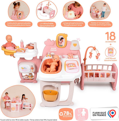 Smoby Baby Nurse Centro Assistenza Bambole, Made in Europe