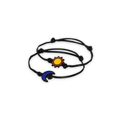 Legami Set di 2 Braccialetti Better Together Sun & Moon