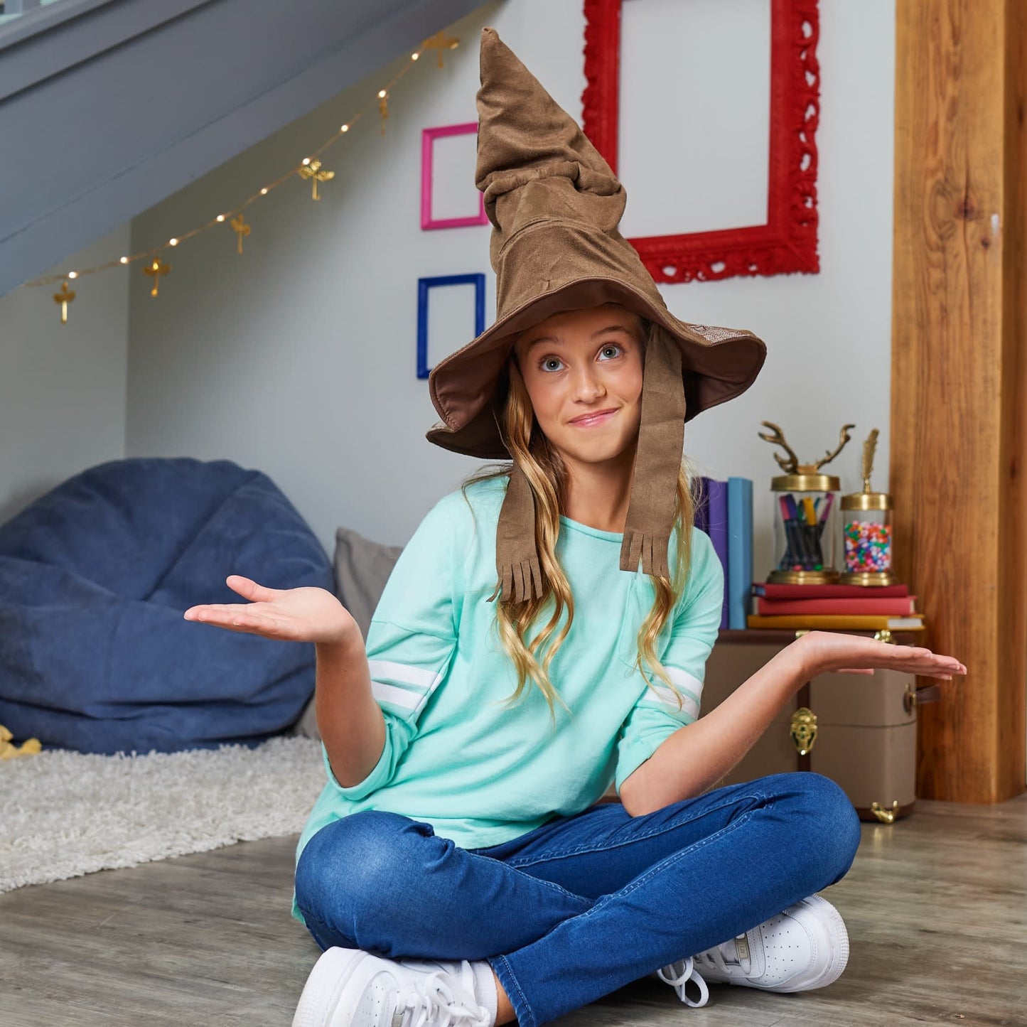 Spin Master Wizarding World Cappello Parlante Harry Potter Marrone