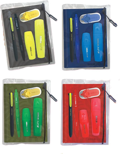 Tinta Unita Diario Pool Over Glitter 2026/2027 Nero 12 Mesi