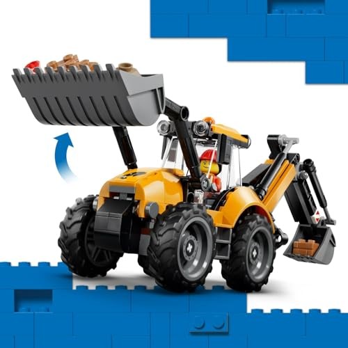 LEGO City 60480 Escavatore Caricatore Giallo