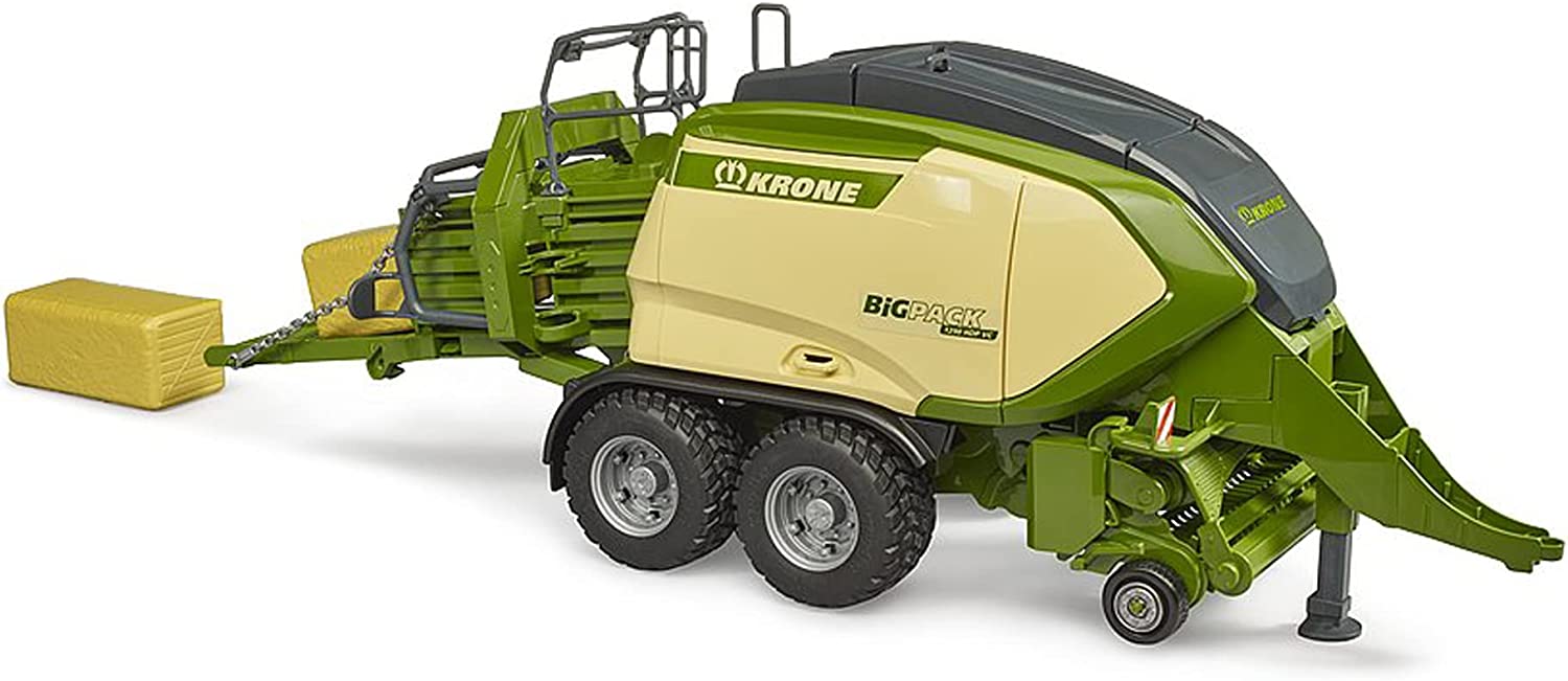 2033 bruder  Rimorchio Krone Big Pack pressaballe 1290 HDP VC - toysvaldichiana.it