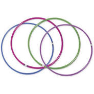 Hula Hop D.80 Cm Con Brillantini Colori Assortiti
