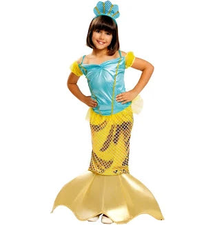 My Other Me Costume Sirenetta 5-7 Anni