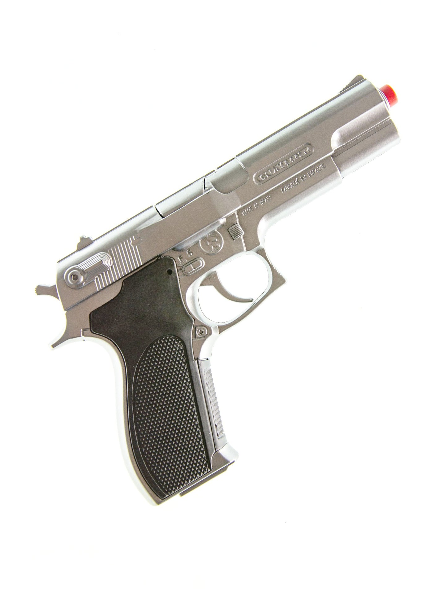 Accessorio per costume pistola da poliziotto Smith & W. 8 colpi colore: argento