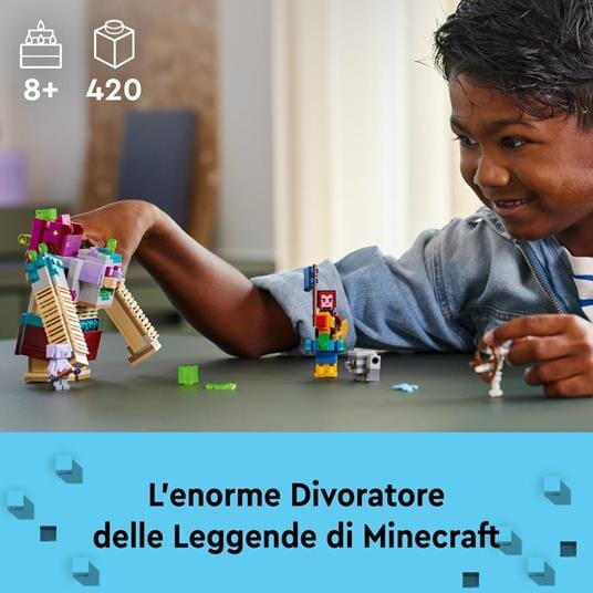21257 LEGO Minecraft Resa dei conti con il Divoratore - toysvaldichiana.it