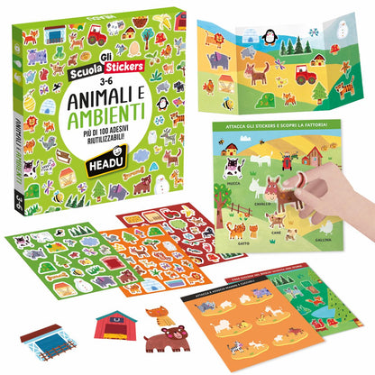 Scuola Stickers Animali e Ambienti - immagine 4