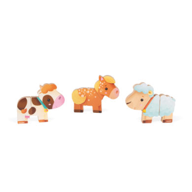 Janod Funny Magnets Farm