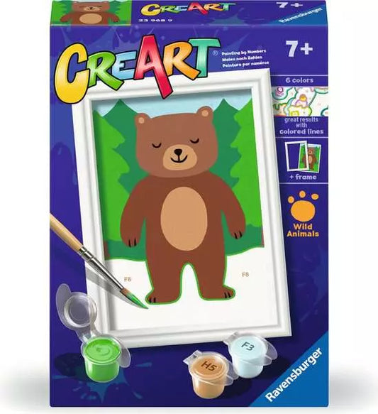 Ravensburger Creart Serie F - Orso Giocoso