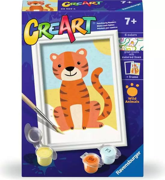 Ravensburger Creart Serie F - Tigre Giocosa