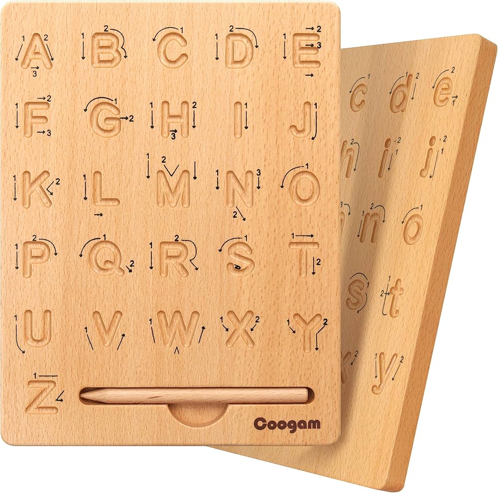 Lettera In Legno E - Giocattolo Educativo