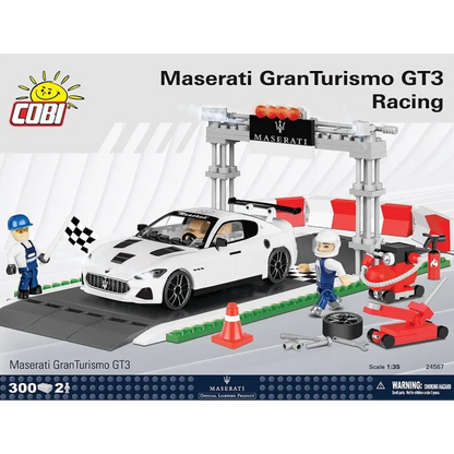 COBI 300 Pcs Maserati GranTurismo GT3 Racing