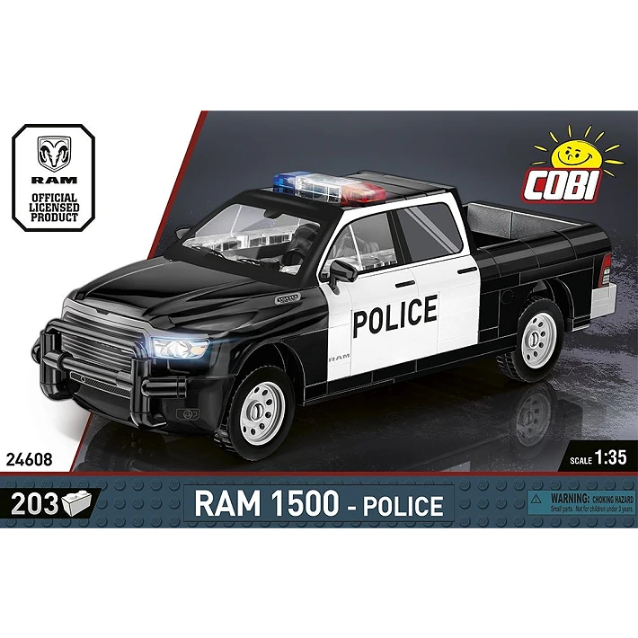 COBI 203 Pcs Ram /24608/RAM 1500 Police