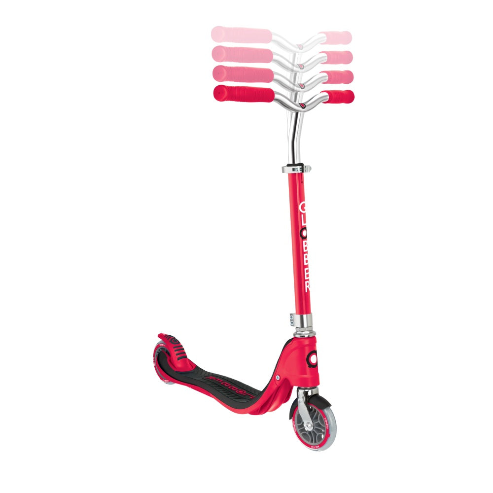 Globber - Flow 125 - New Red MONOPATTINO