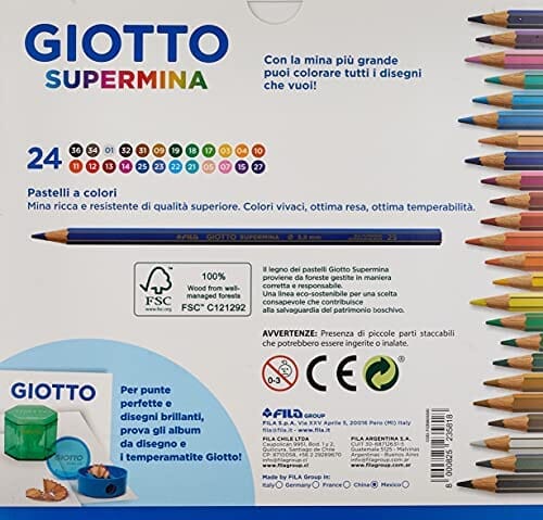 24 Matite Super Mina FILA - toysvaldichiana.it