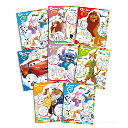Disney - 30 Minuti Da Colorare 2024 Titoli Sfusi