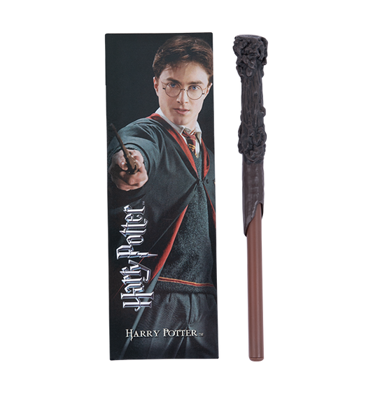 Harry Potter Penna Bacchetta e Segnalibro