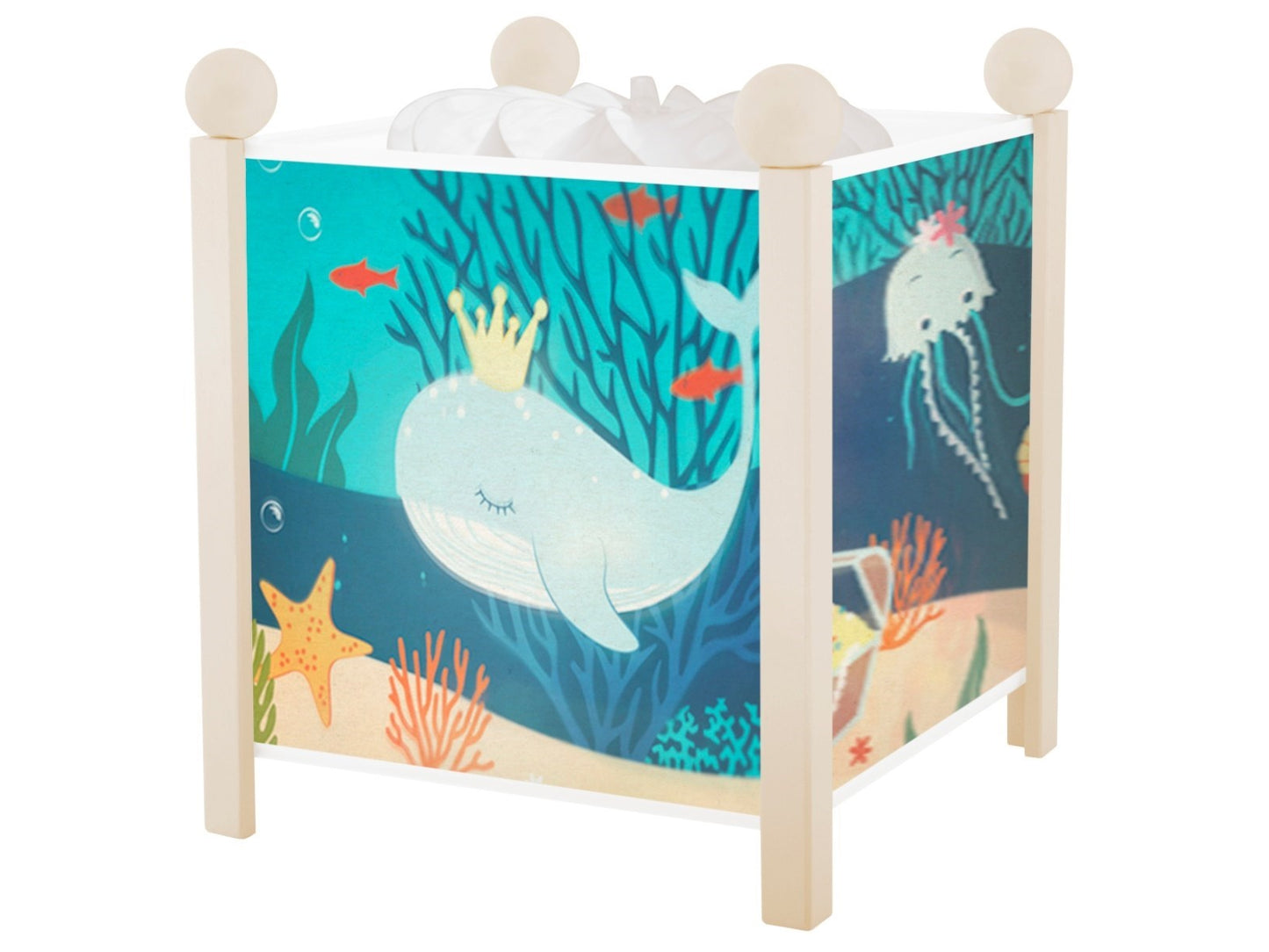Luce notturna - Lanterna magica Oceano - Bianca 12 V