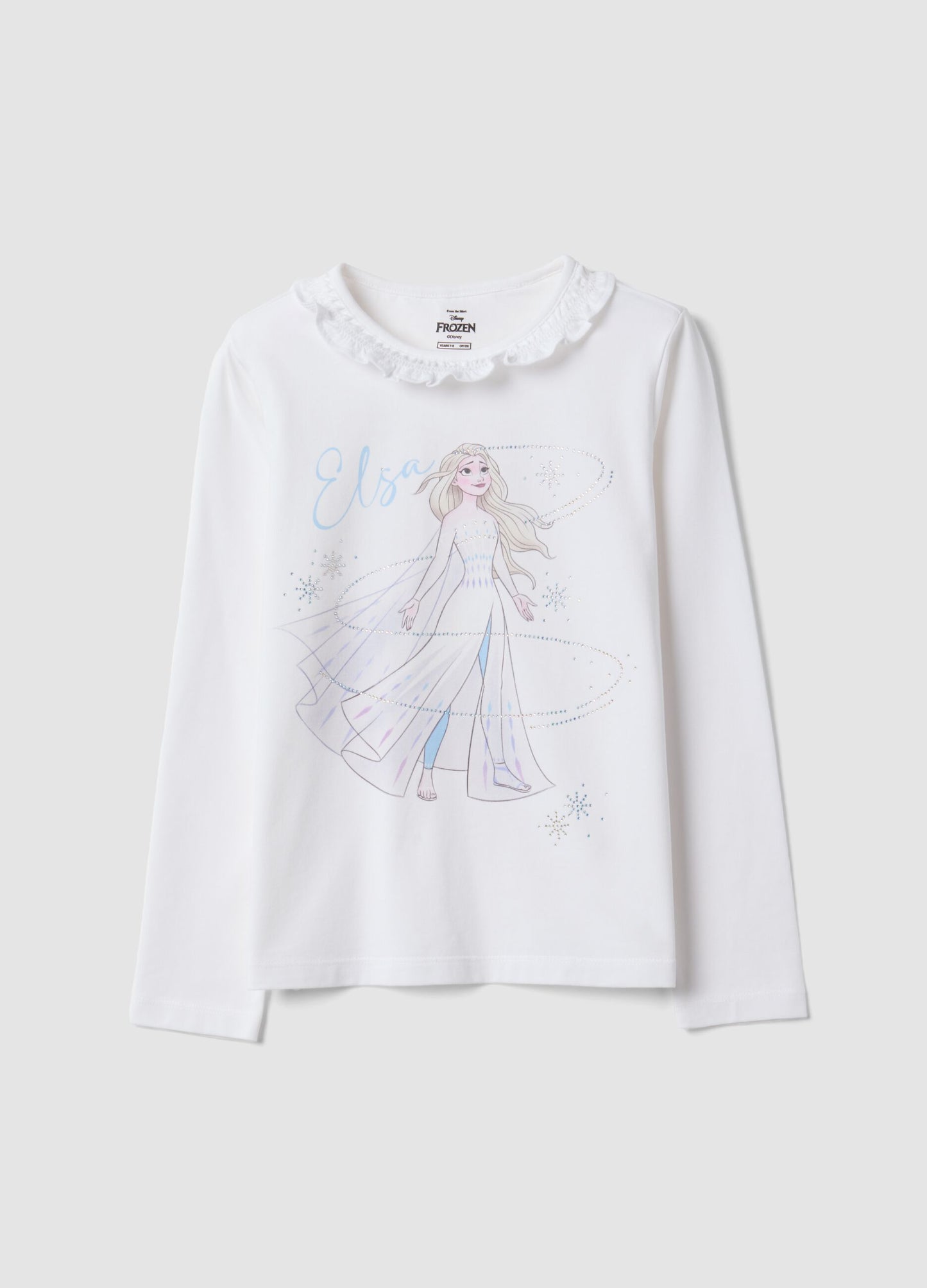 Cerdá Disney Frozen T-Shirt Bambina Bianca 3 Anni