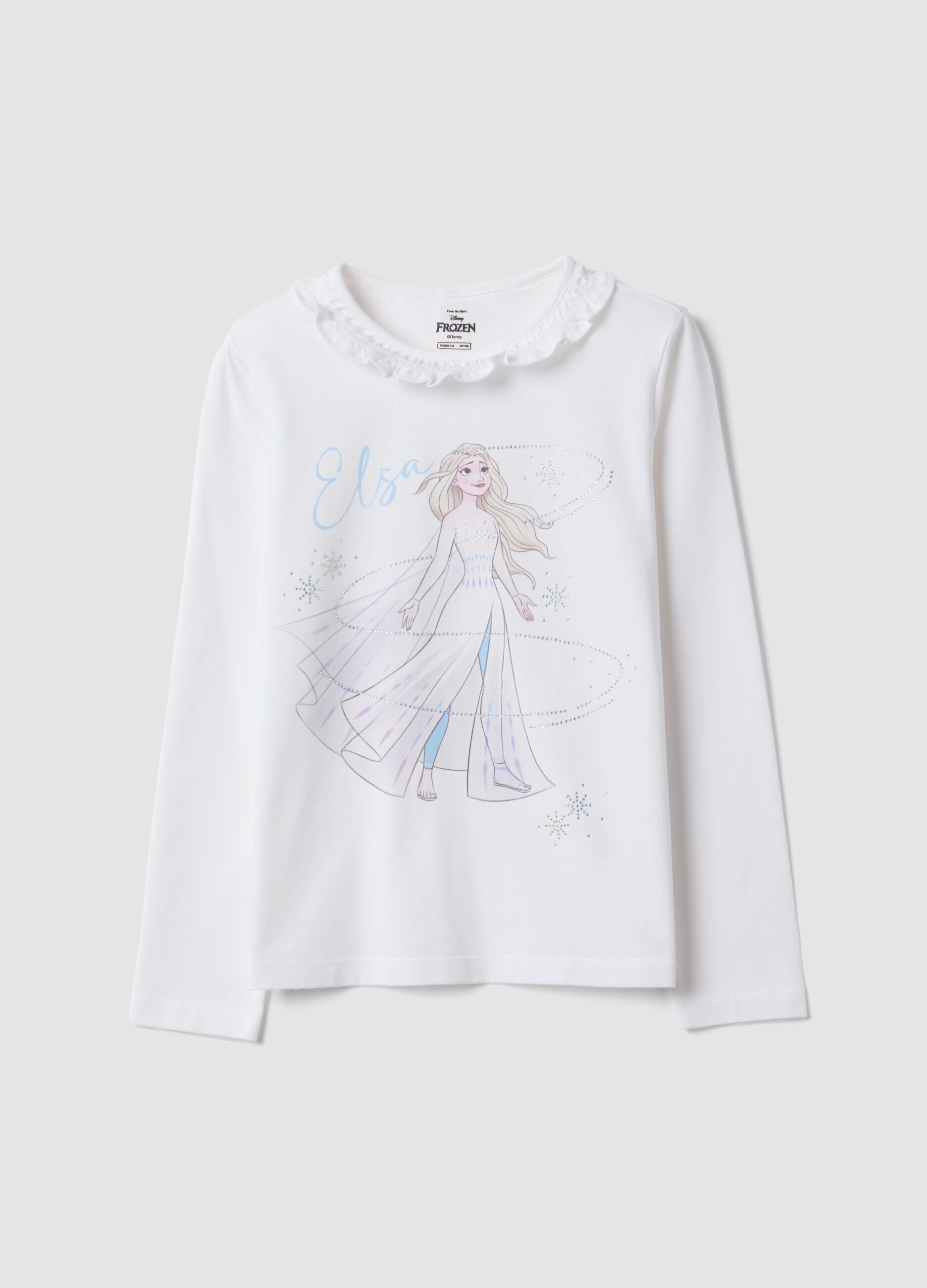 Cerdá Disney Frozen T-Shirt Bambina Bianca 3 Anni