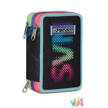 Seven Astuccio Attrezzato Completo 3 Zip