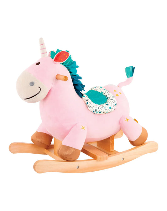 Rodeo Rocker Pink Unicorn (Cleo) – Un unicorno a dondolo peluche