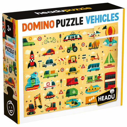Domino Puzzle Vehicles - HEADU