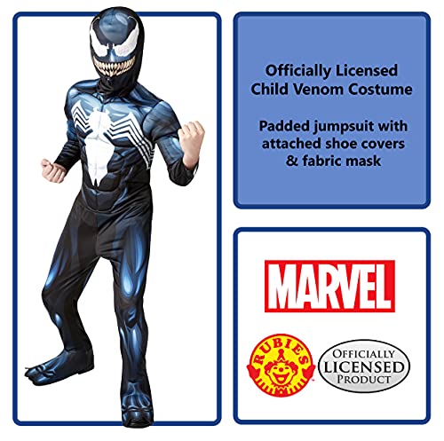 Costume Venom Deluxe Spider-Man Bambino – Taglia M (5-7 Anni) – Rubies Marvel
