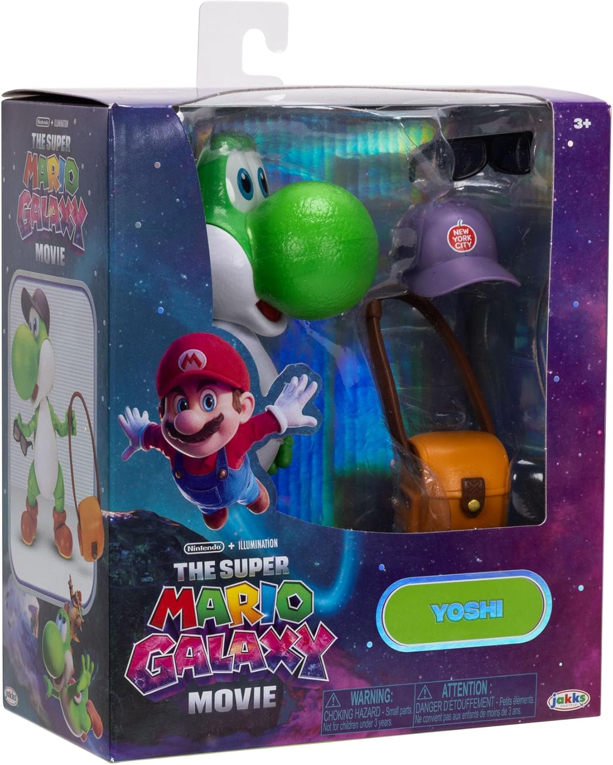Jakks Pacific Yoshi Set Figure Giocattolo Plastica Multicolore