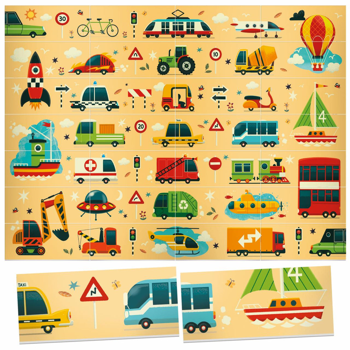 Domino Puzzle Vehicles - immagine 2