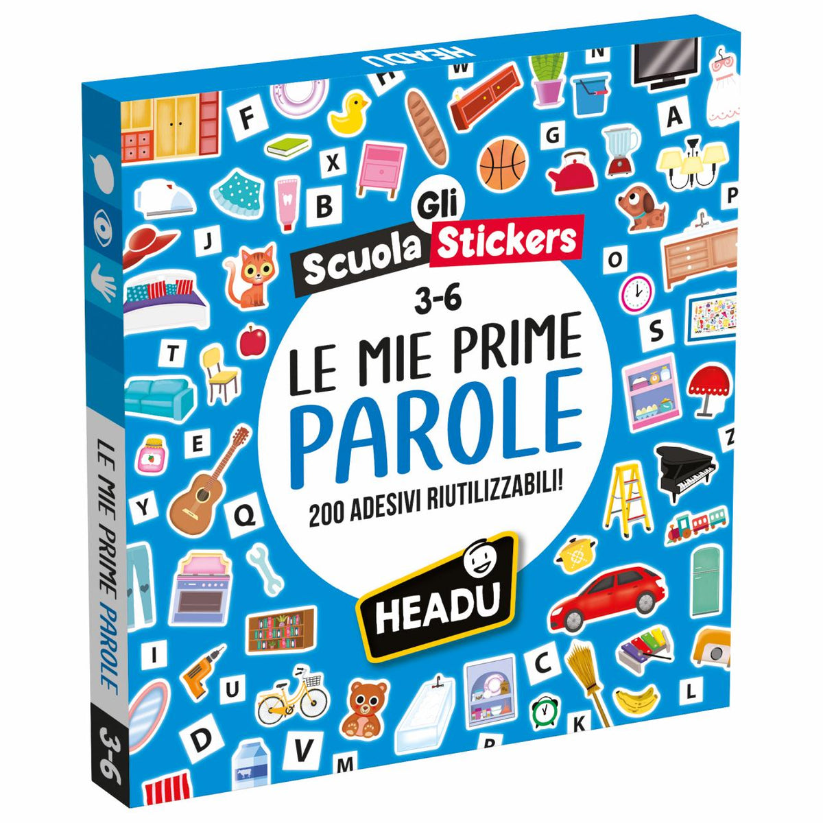 Scuola Stickers Le Mie Prime Parole - HEADU