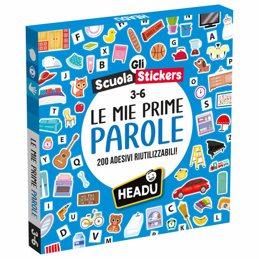Scuola Stickers Le Mie Prime Parole - HEADU