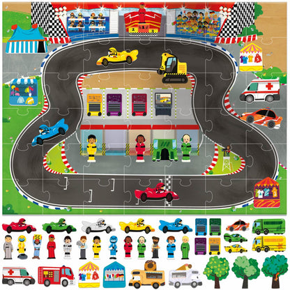Giant Playset Puzzle The Gran Prix - immagine 2
